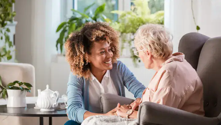A caregiver